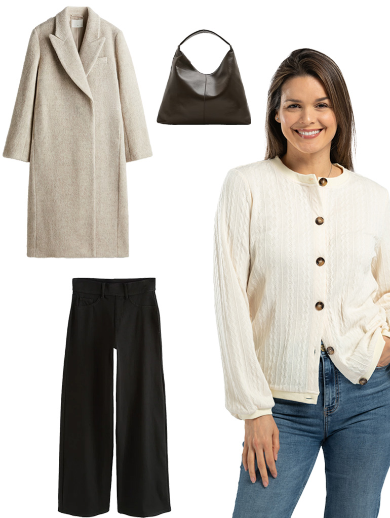 Cardigan styling