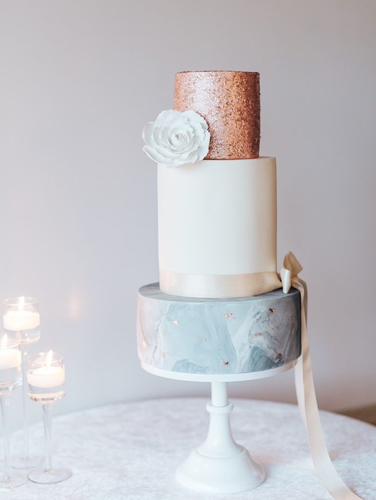 Tall stylish cake