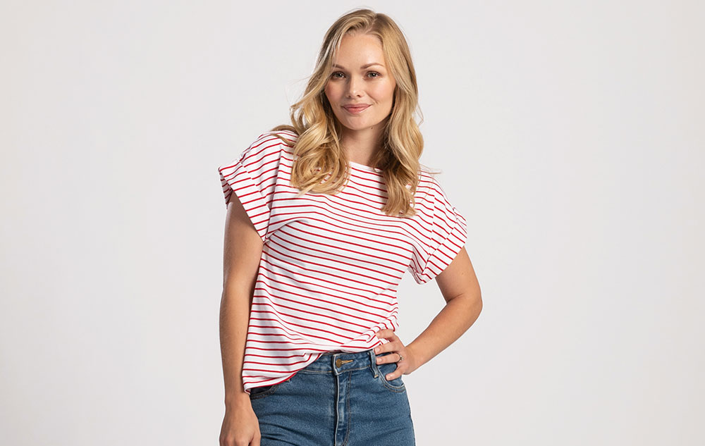 Striped t-shirt