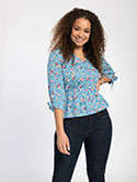 Peplum Blouse image 1