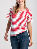 Frill Sleeve Tee image 4