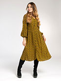 V-Neck Midi Dress image 1