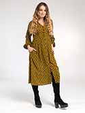 V-Neck Midi Dress image 2