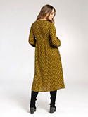 V-Neck Midi Dress image 3