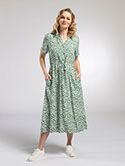 Midi Shirt Dress image 1