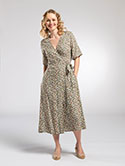 Midi Wrap Dress image 1