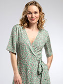 Midi Wrap Dress image 4