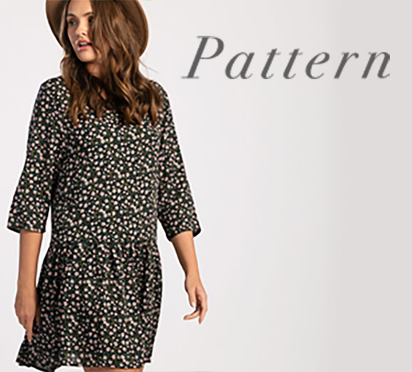 Patterned women's dresses